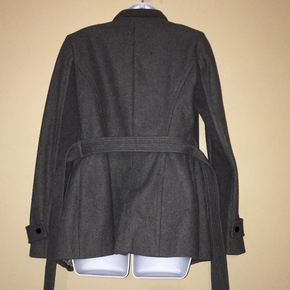 Gray Express Pea Coat Size XS - Picture 2 of 4